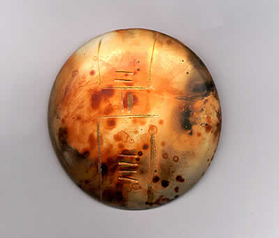 pendentif en terre